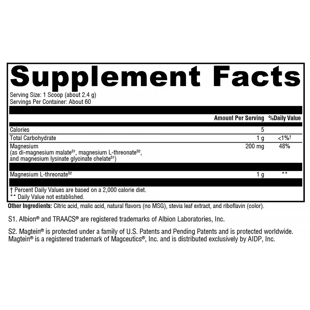 Product image for OptiMag Neuro (Magnesium) Lemon-Lime.