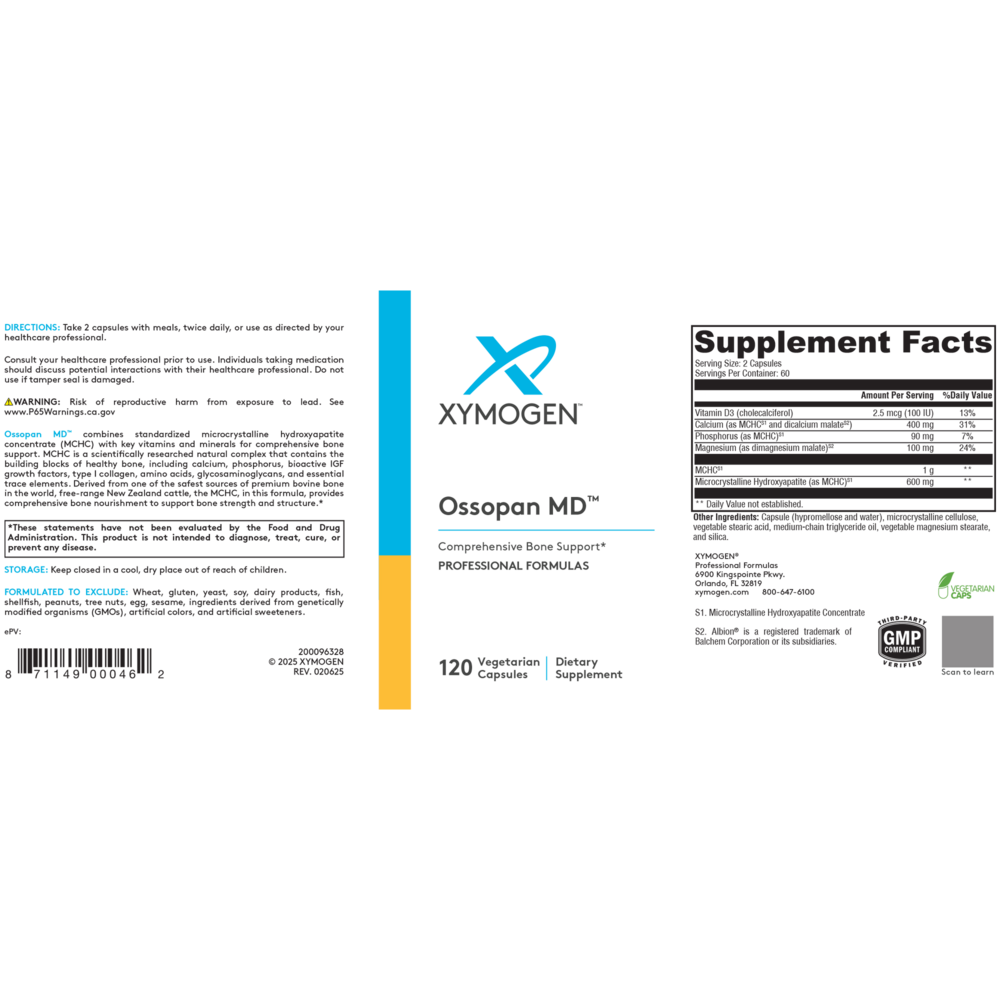 Product image for Ossopan MD.