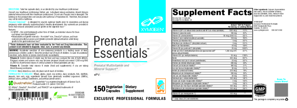 Product image for Prenatal Essentials.