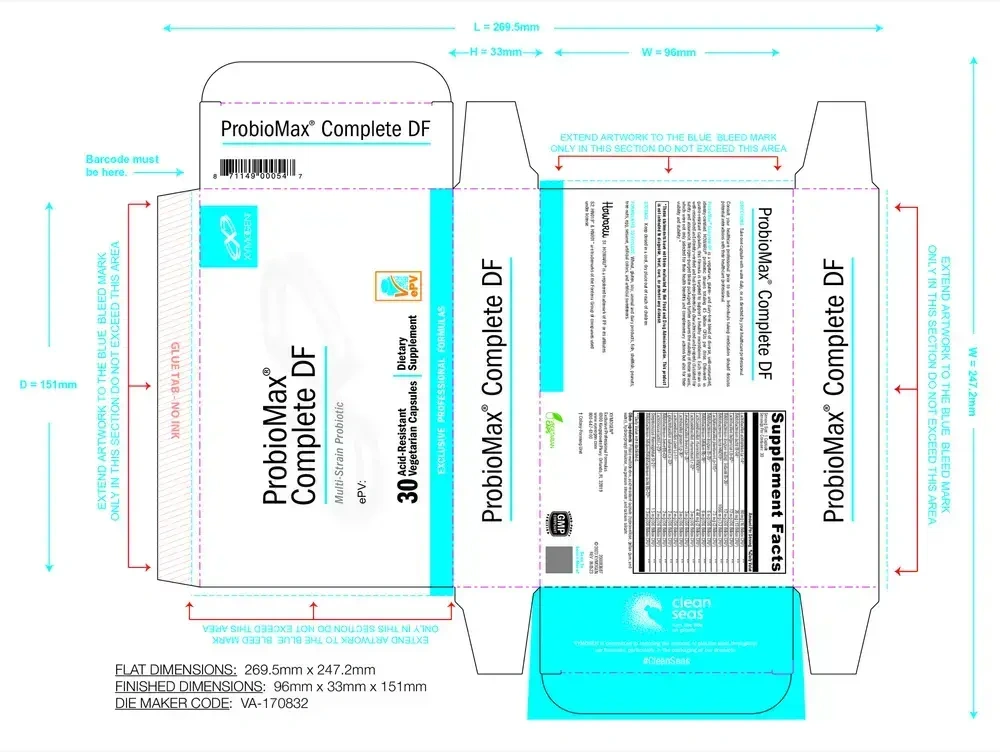 Product image for ProbioMax Complete DF Probiotics.