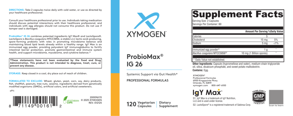 Product image for ProbioMax IG 26 DF.