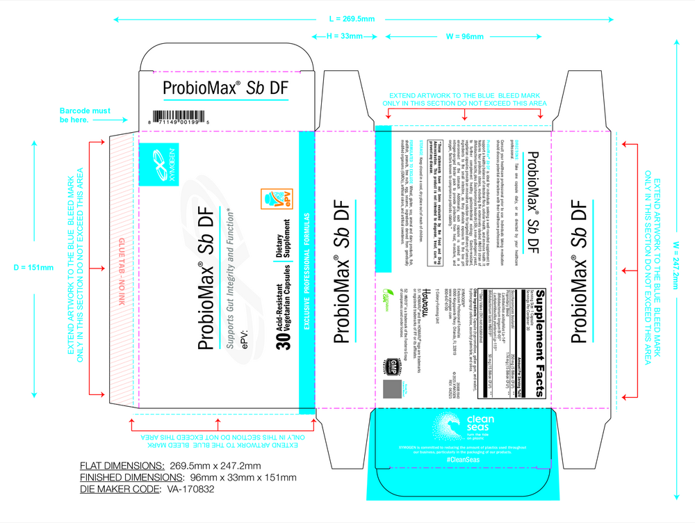 Product image for ProbioMax Sb DF.