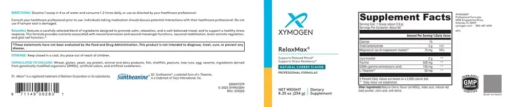 Product image for RelaxMax Cherry (GABA).