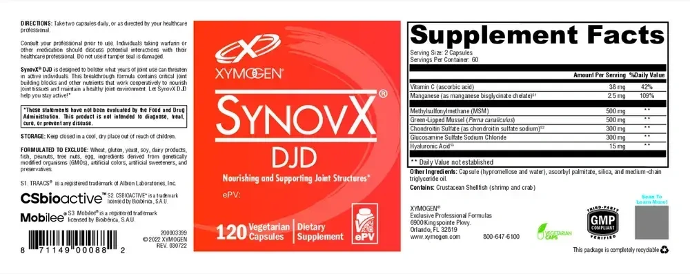 Product image for SynovX DJD.