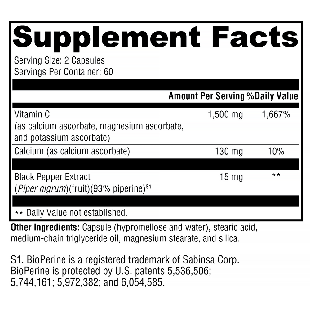 Product image for Xcellent C Vitamin C.
