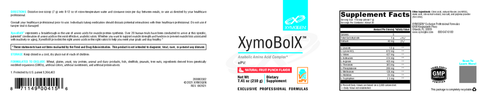 Product image for XymoBolX Fruit Punch flavor.