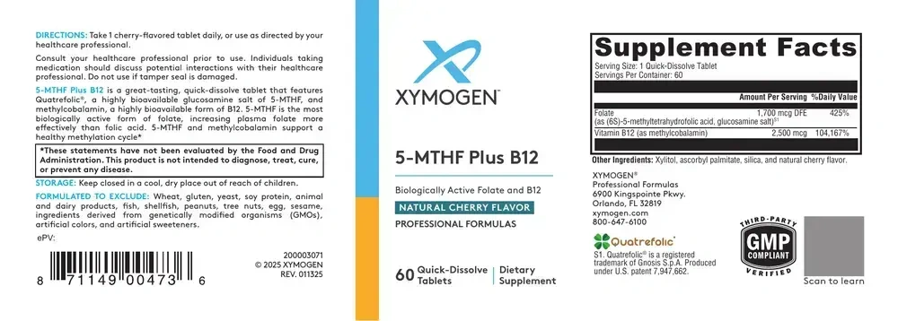 Product image for 5-MTHF Plus B12 - Cherry.