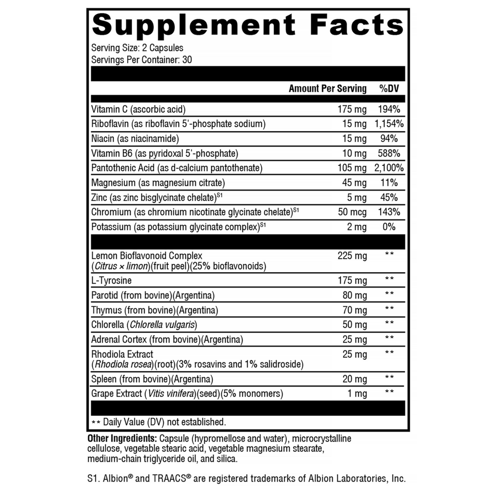Product image for Adrenal Manager.