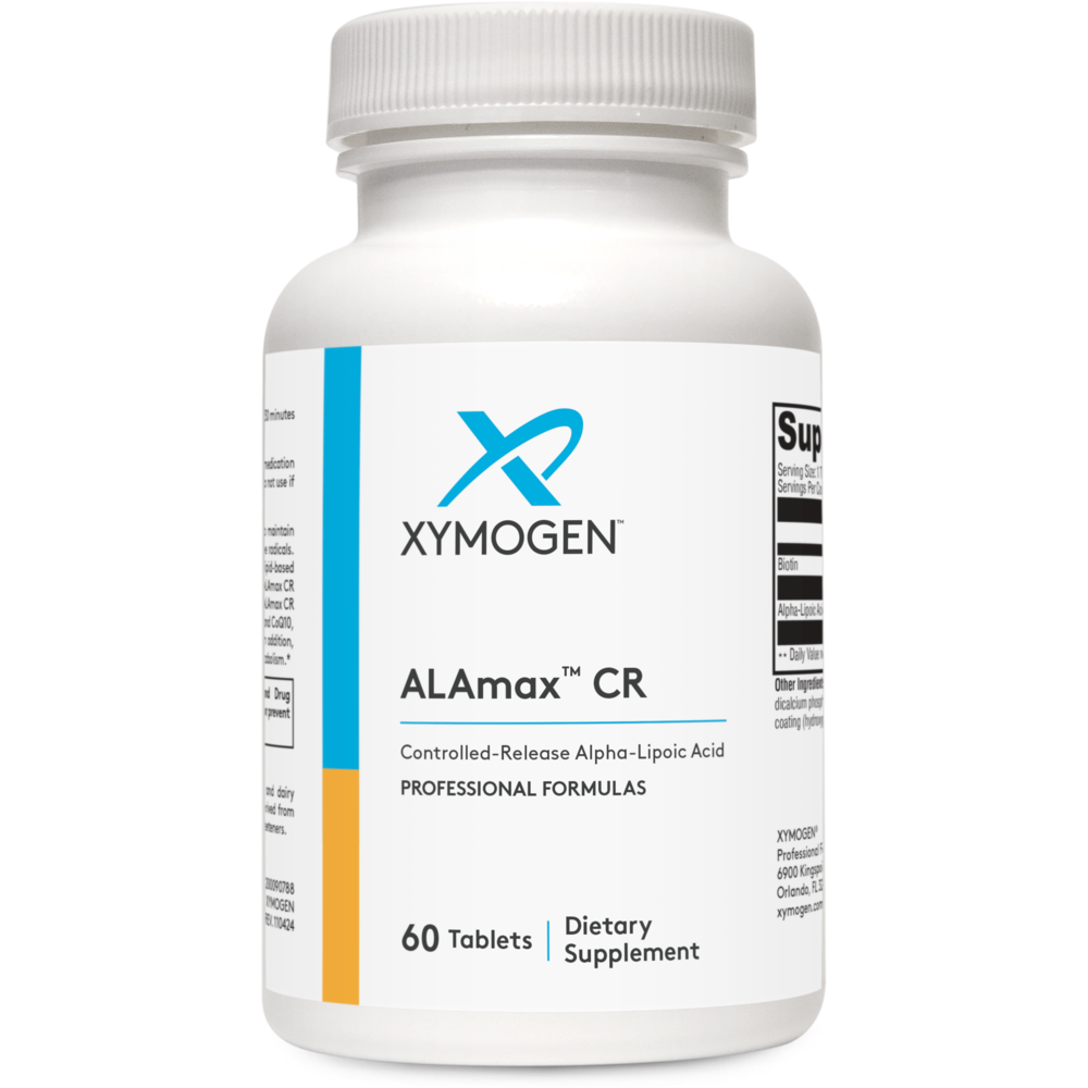 Product image for ALAmax CR Alpha Lipoic Acid.