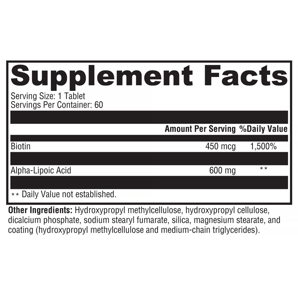 Product image for ALAmax CR (Alpha Lipoic Acid).