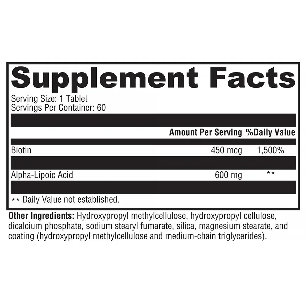 Product image for ALAmax CR (Alpha Lipoic Acid).