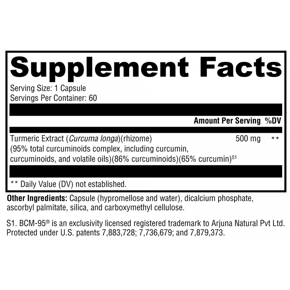 Product image for CurcuPlex-95 (Curcumin/Turmeric).
