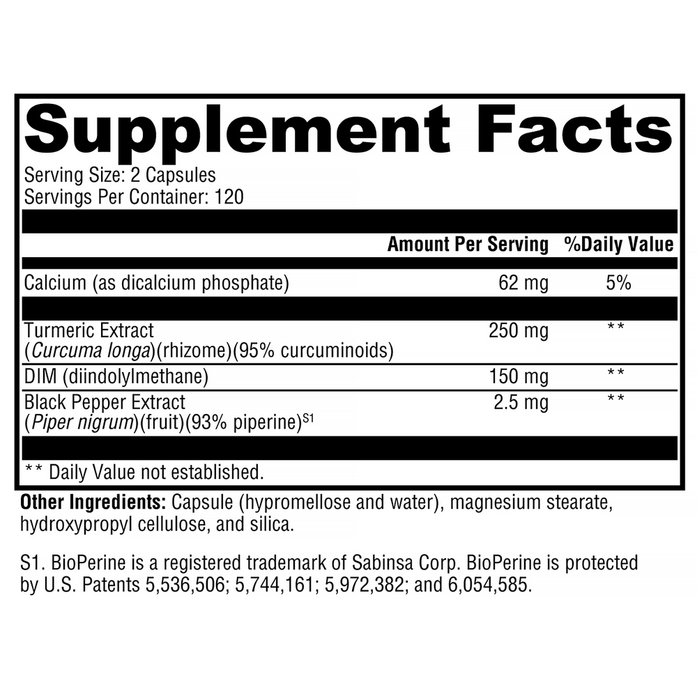 Product image for DIMension 3 (Turmeric Extract).