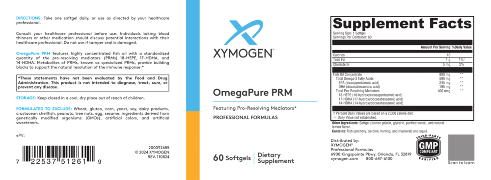 Product image for OmegaPure PRM.