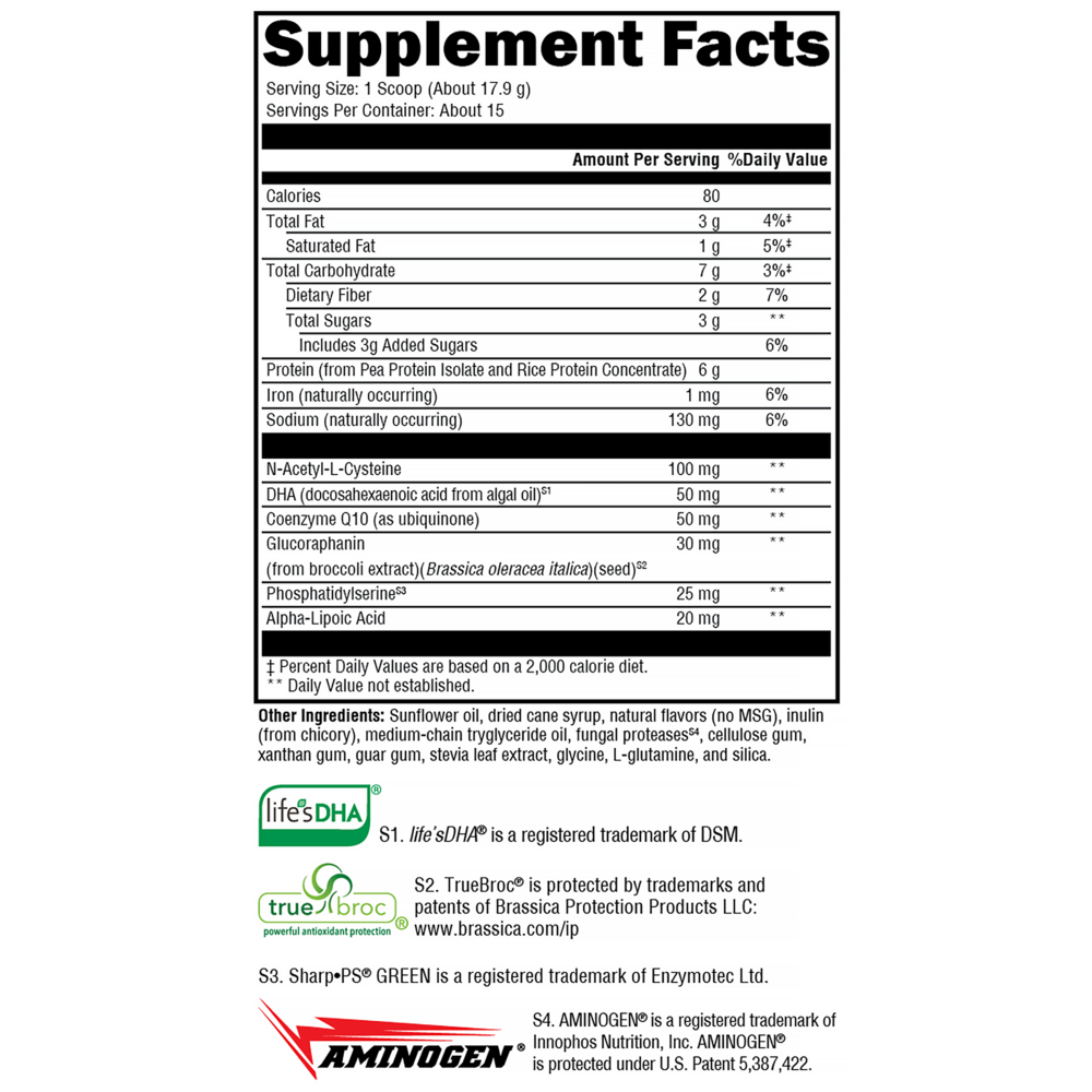 Product image for BrainSustain for Kids (Vanilla).