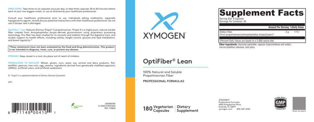 Product image for OptiFiber Lean (Dietary Fiber).