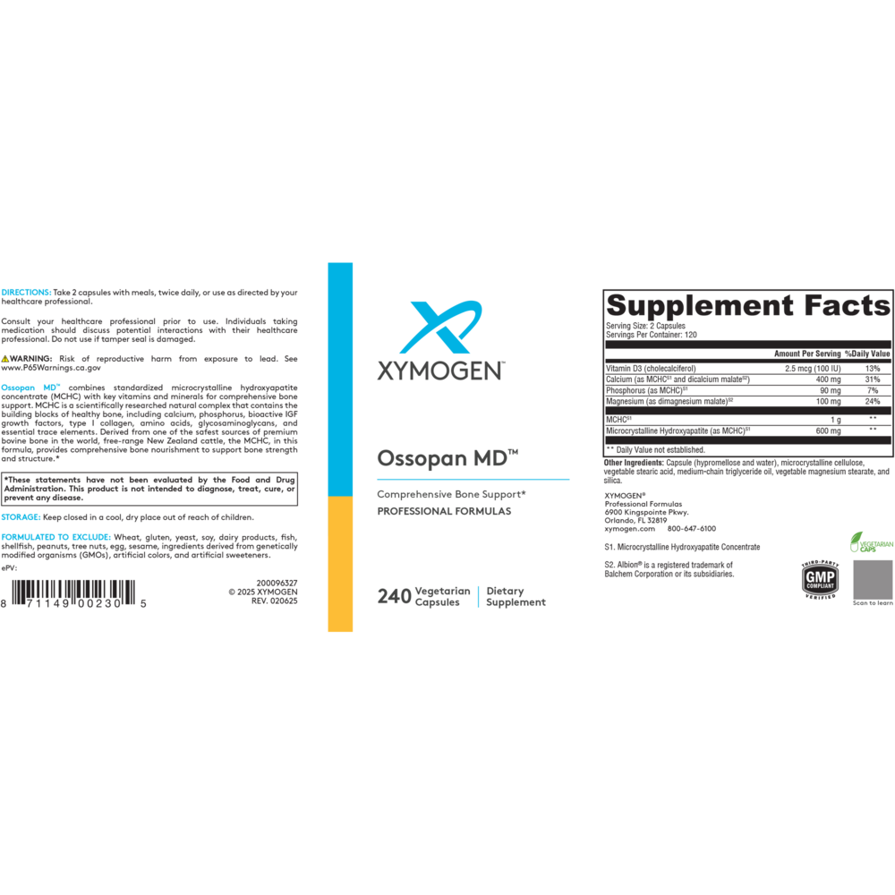 Product image for Ossopan MD.