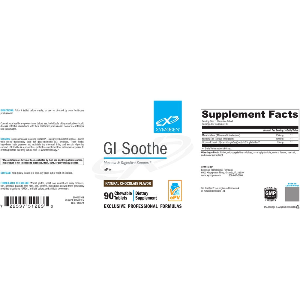 Product image for GI Soothe Chocolate Flavor.