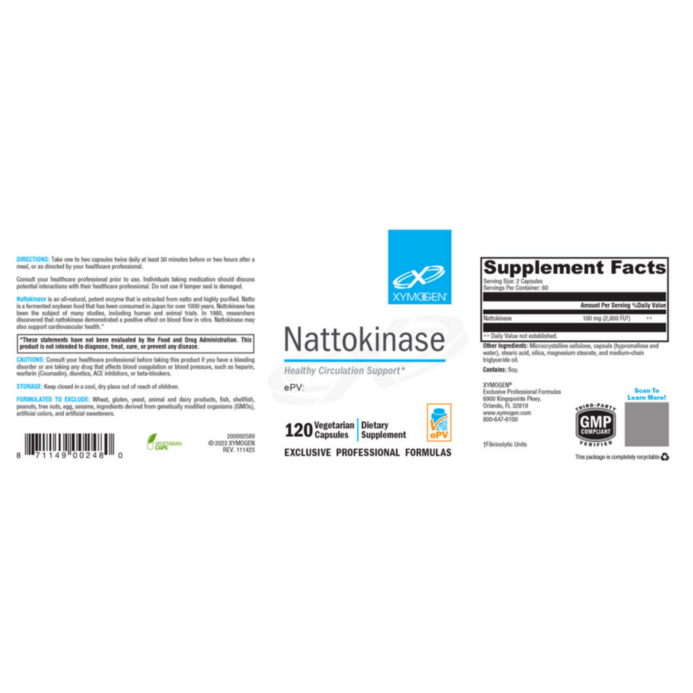 Product image for Nattokinase.