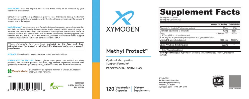 Product image for Methyl Protect (Active B Vitamins).