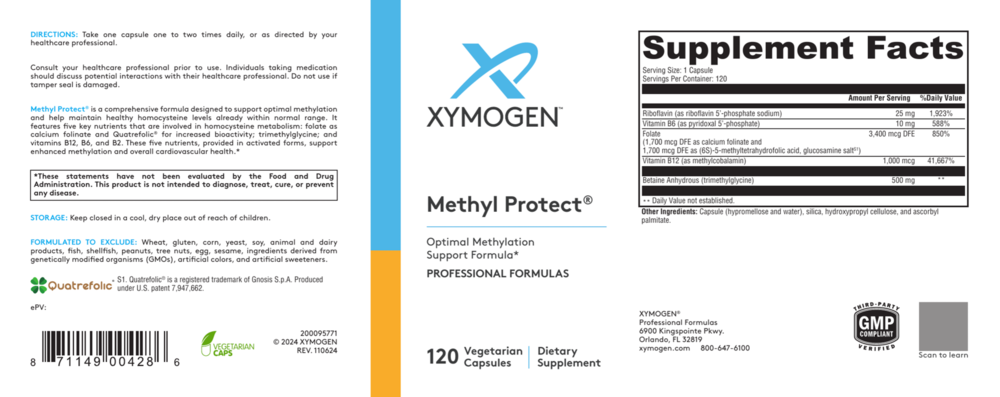 Product image for Methyl Protect (Active B Vitamins).