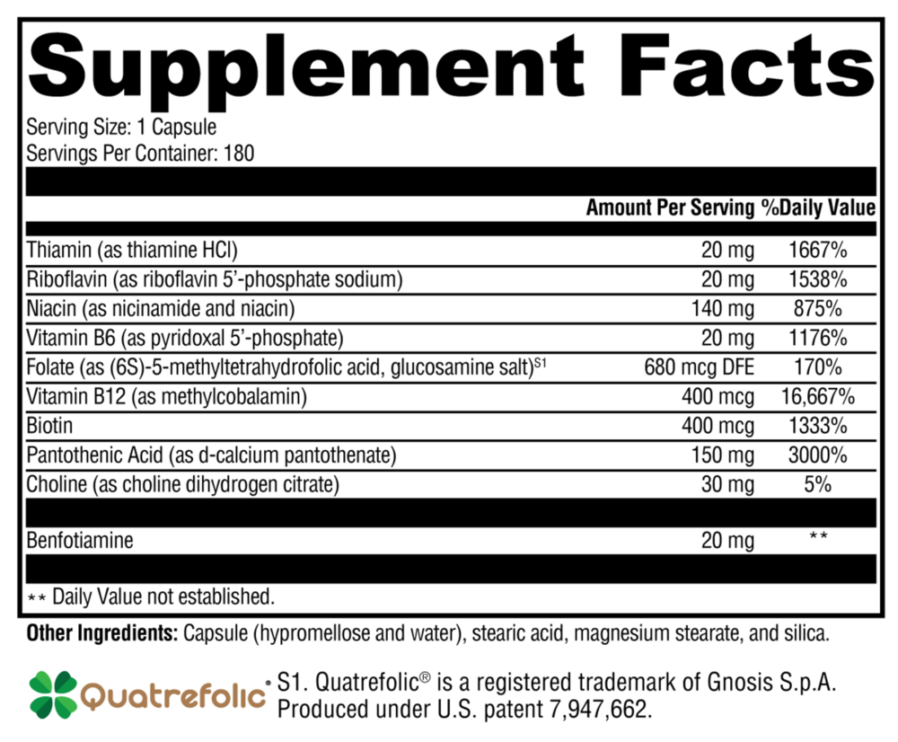 Product image for B Activ (B Vitamin Complex).