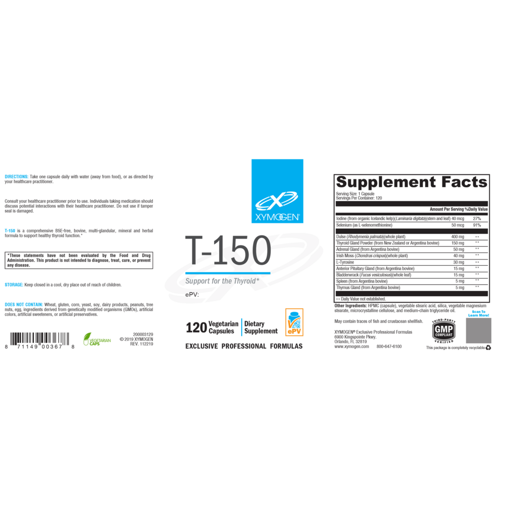 Product image for T-150.