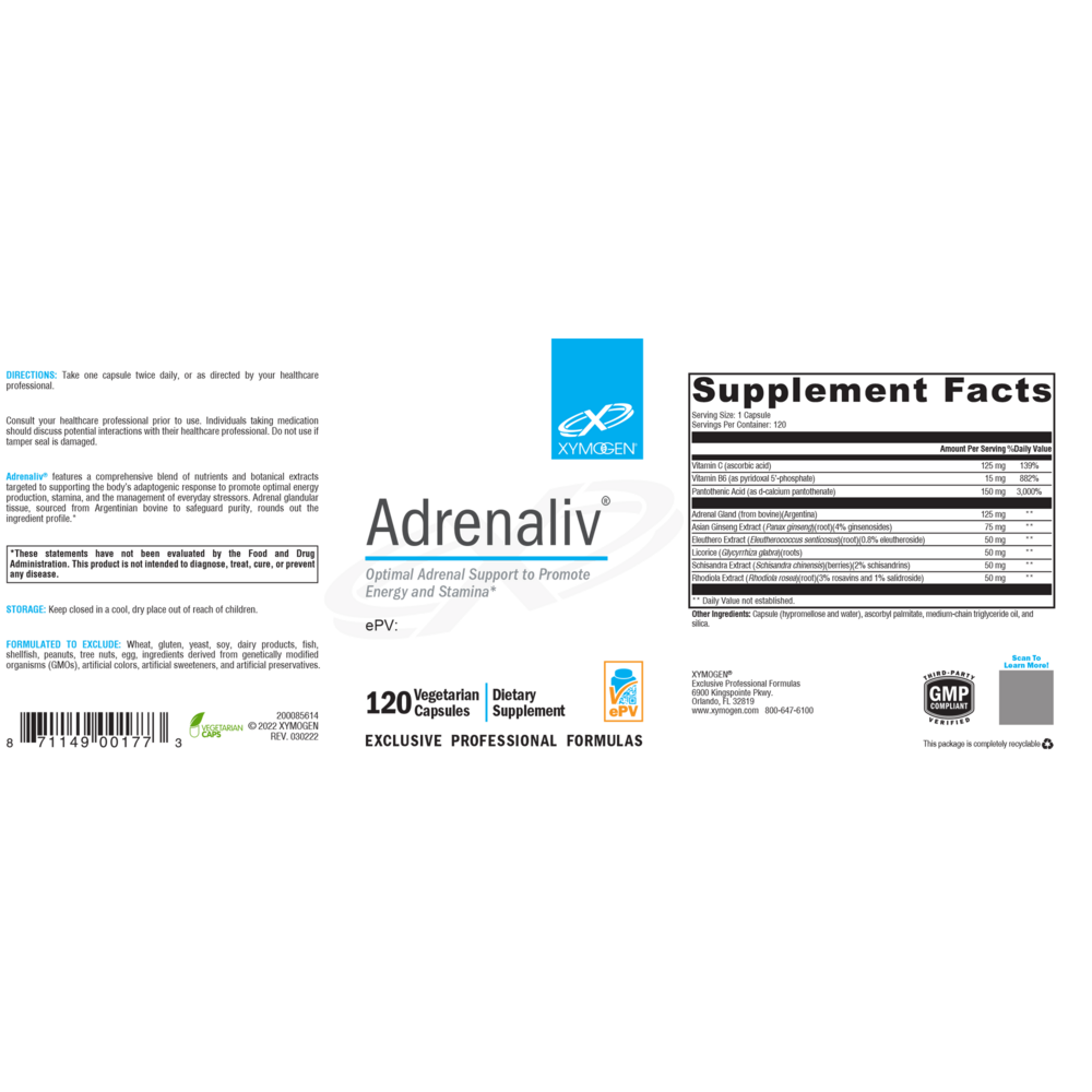 Product image for Adrenaliv Energy Support.