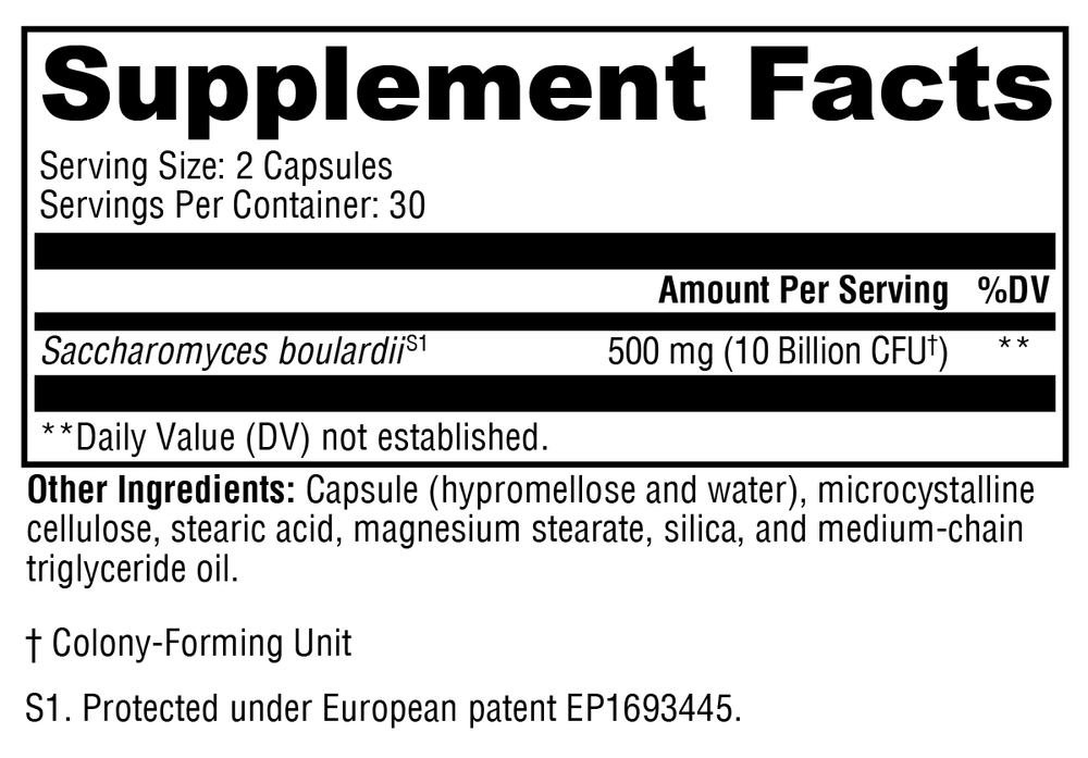 Product image for Saccharomycin DF.