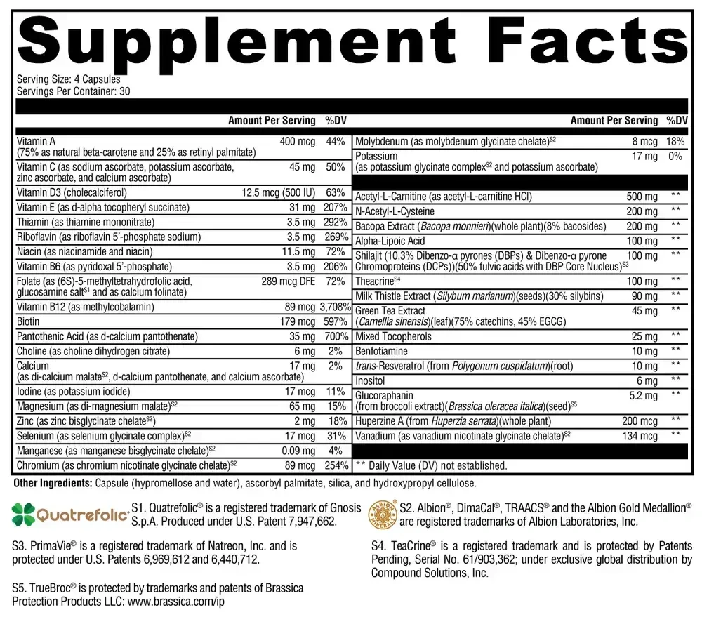 Product image for ActivNutrients Performance (Multivitamin).