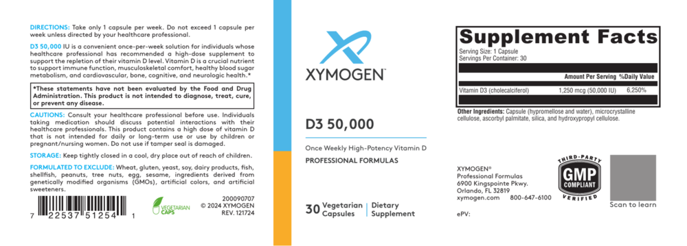 Product image for D3 50,000.