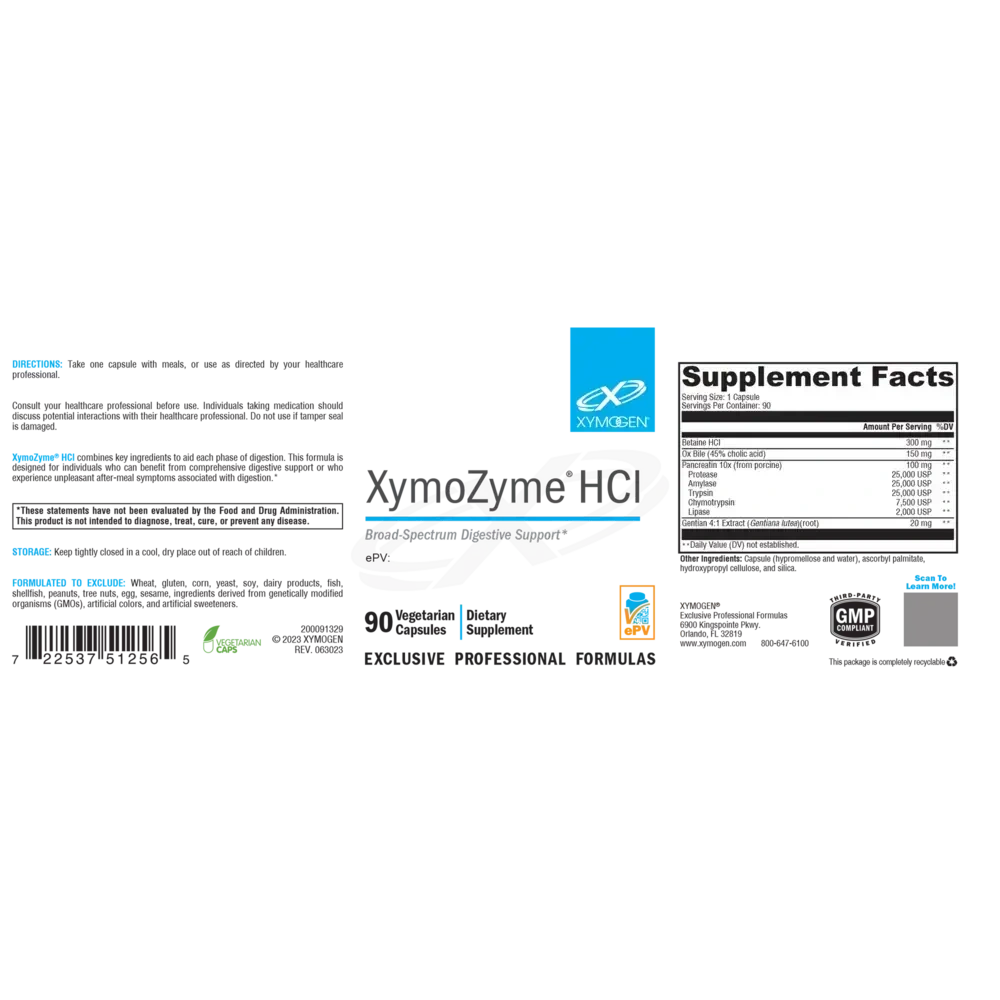 Product image for XymoZyme HCI.