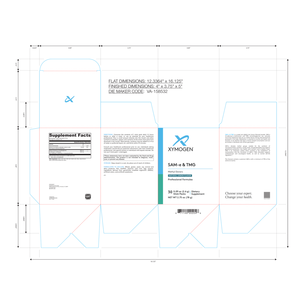 Product image for SAM-e &amp; TMG Lemon.
