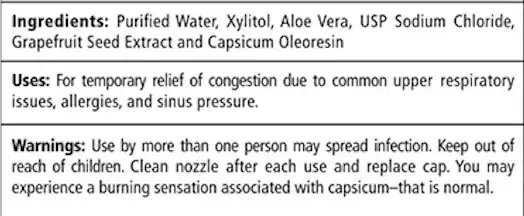 Product image for MAX Nasal Spray with Capsicum.
