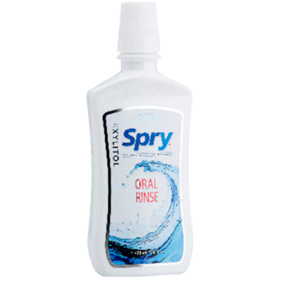 Spry Oral Rinse - Cool Mint 16 Ounces