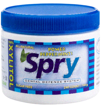 Natural Peppermint Xylitol Mints 240 Count