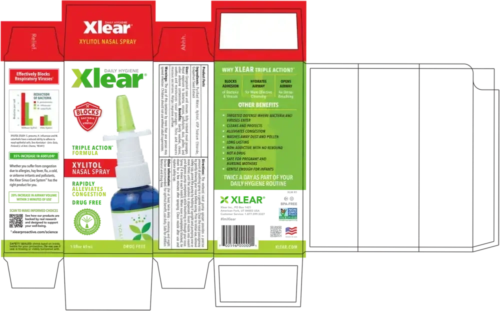 Product image for Xylitol and Saline Nasal Spray.