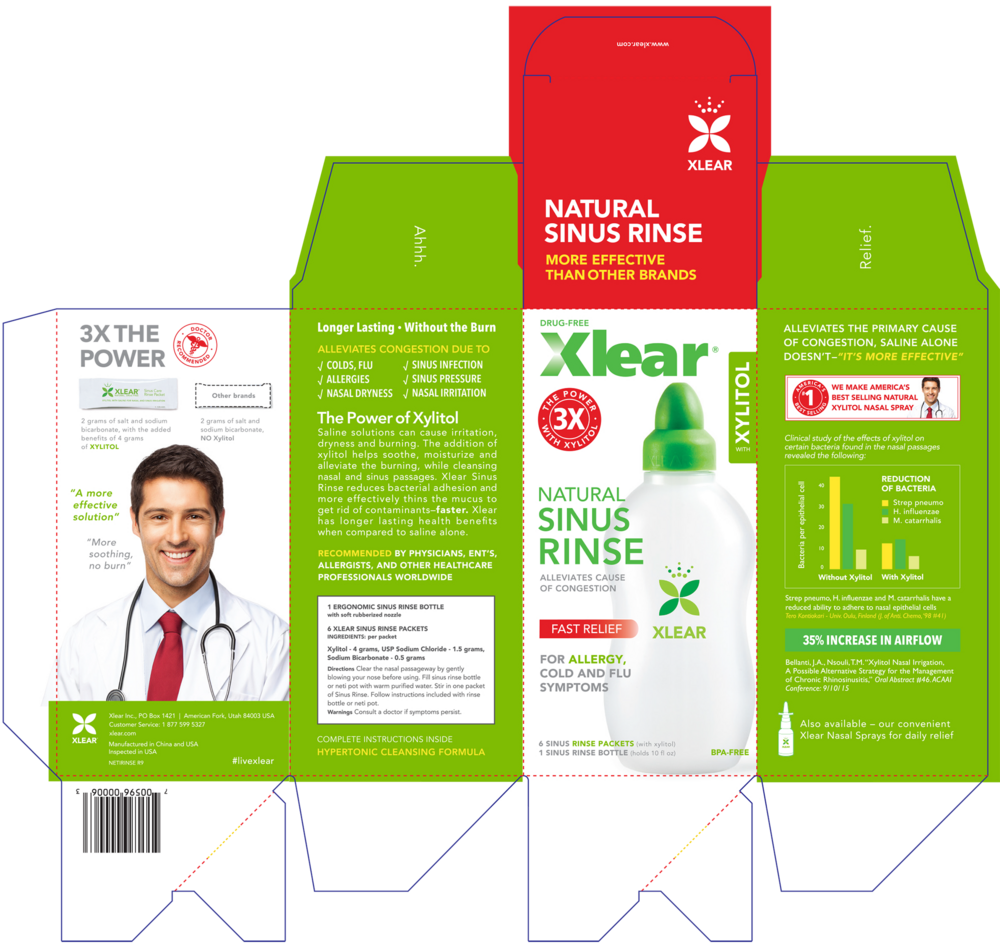 Product image for Xlear Sinus Netirinse Bottle.