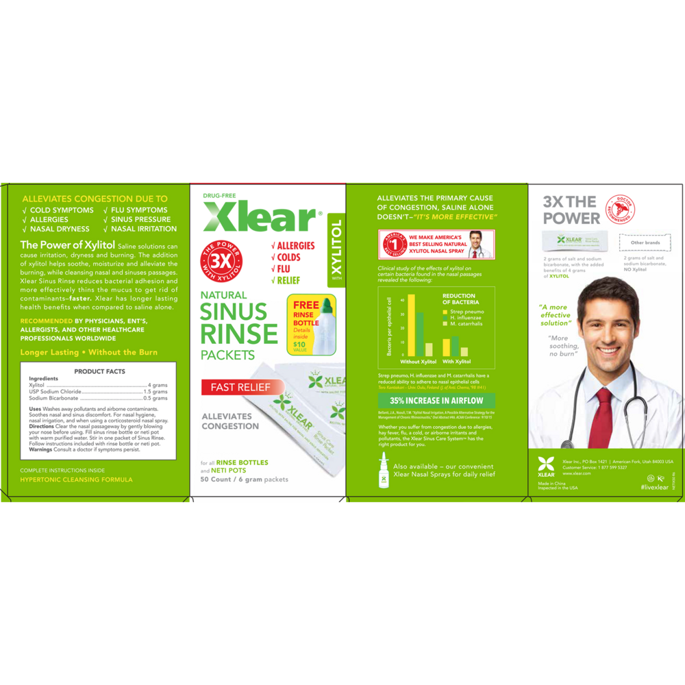 Product image for Xlear Sinus Neti Refill Solution.
