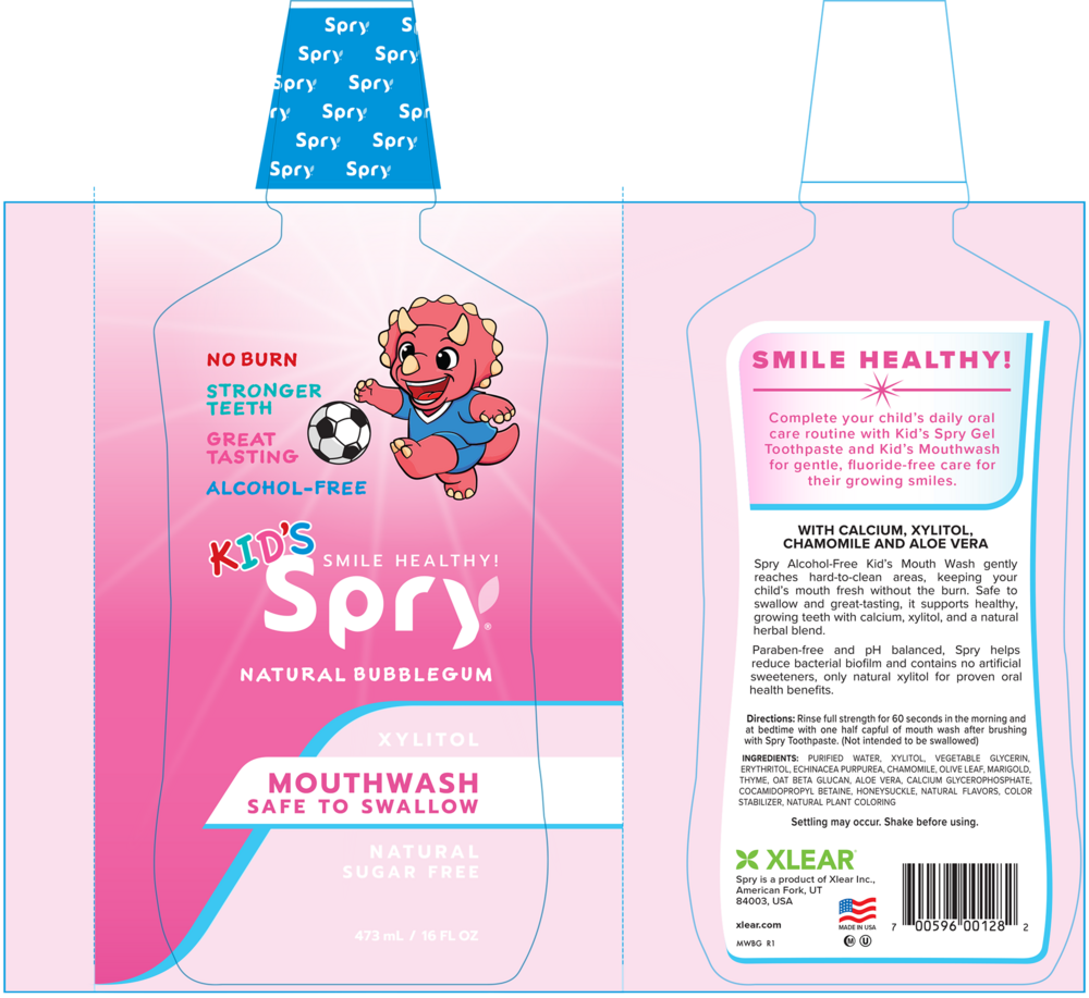 Product image for Spry Kids Mouth Wash Bubble Alcohol Free.