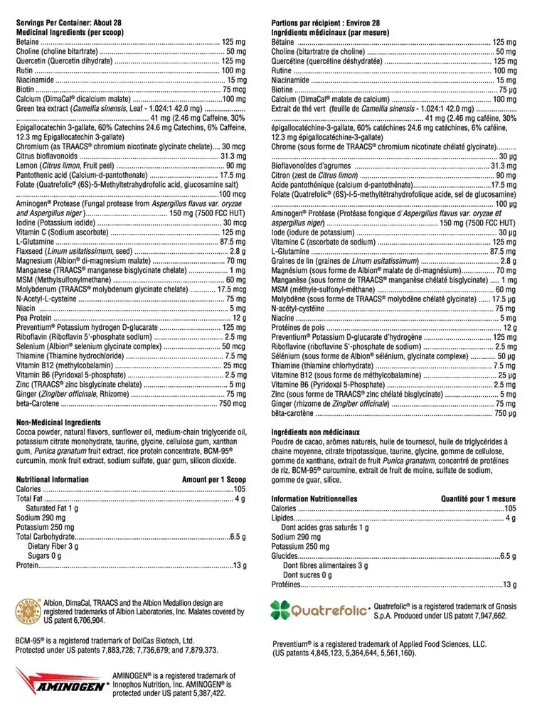 Product image for Opti-GHI  S&amp;S Free Chocolate (Vitamins, Antioxidants, Digestive Enzymes, &amp; Protein).