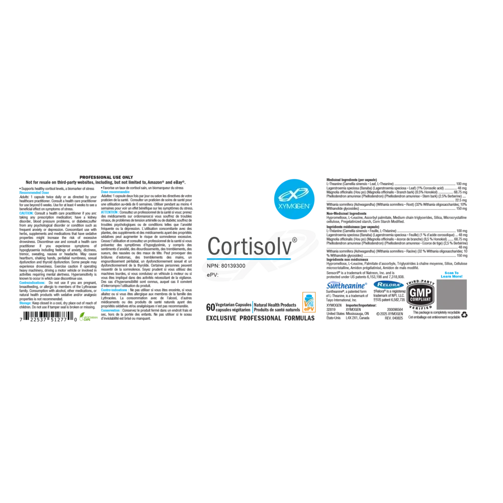 Product image for Cortisolv (Cortisol Support).
