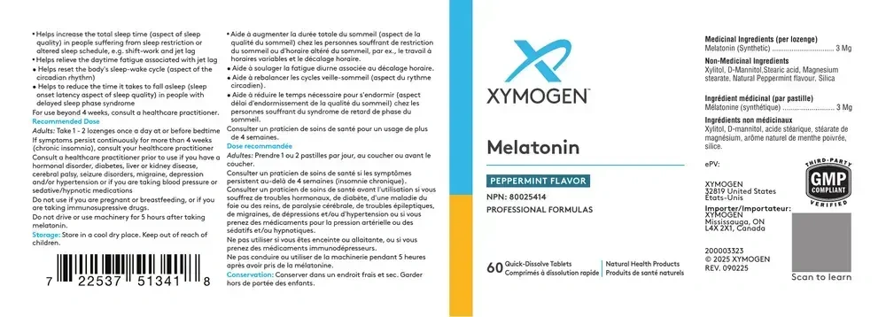 Product image for Melatonin.