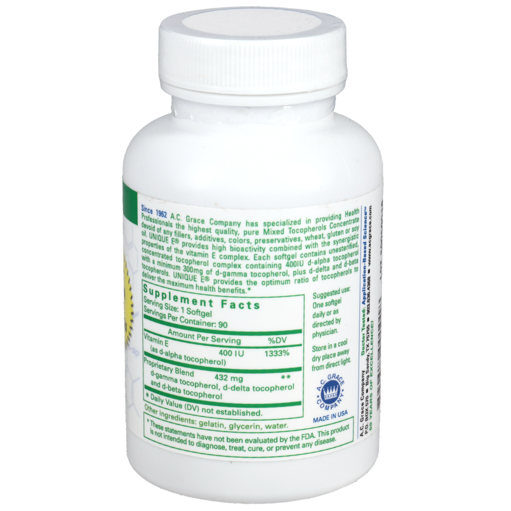 Product image for UNIQUE E® Mixed Tocopherols Concentrate.