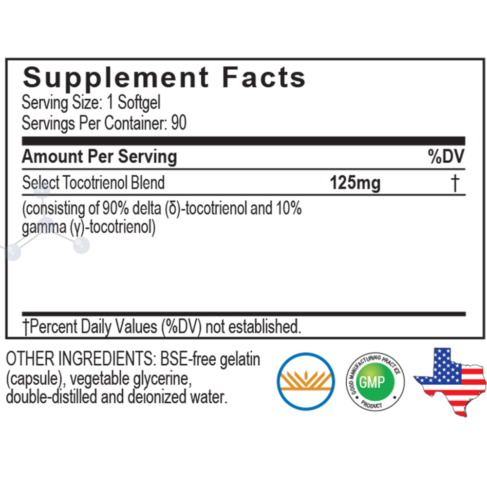 Product image for Unique E Tocotrienols.