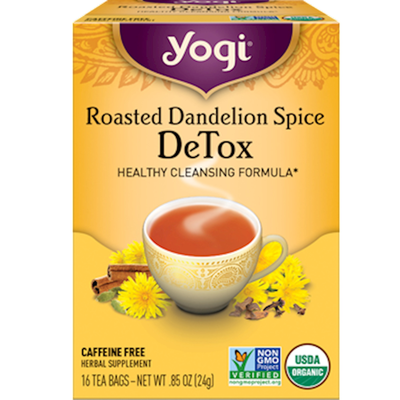 Roasted Dandelion Spice Detox 16 Tea Bags