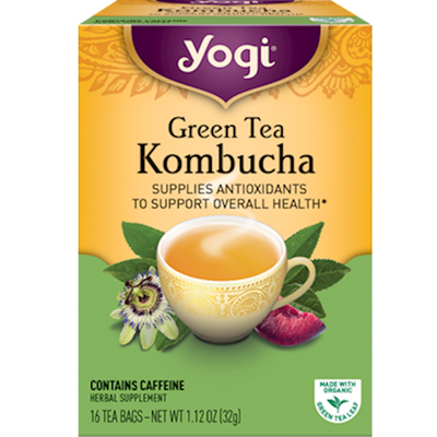 Green Tea Kombucha 16 Tea Bags