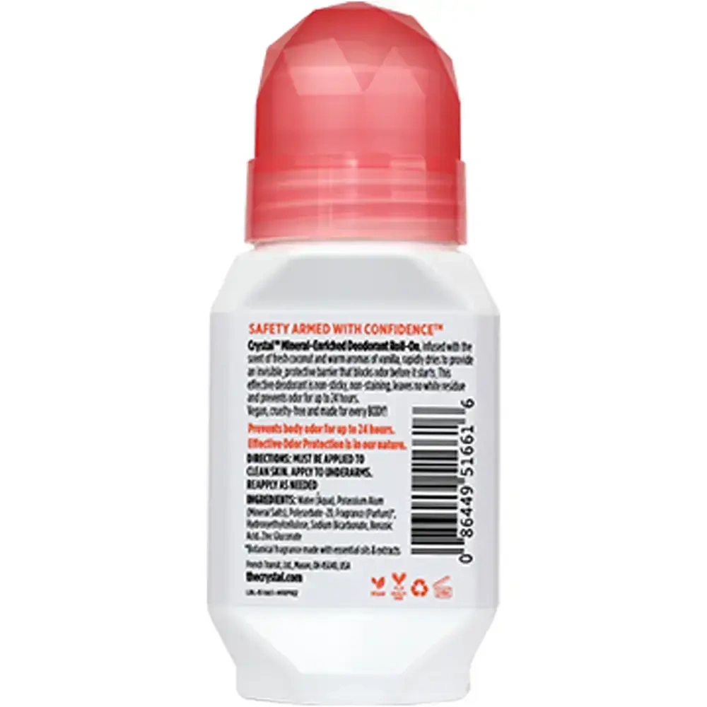 Product image for Mineral Roll-On Coconut Vanilla.