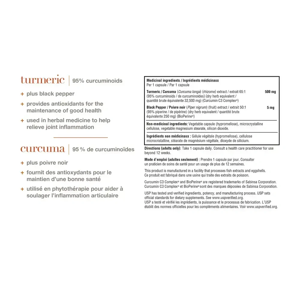 Product image for Turmeric Extra Strength.