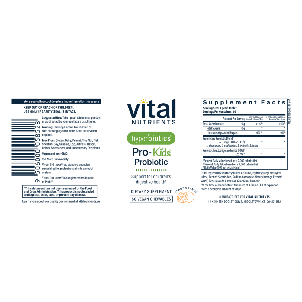 Product image for Hyperbiotics Pro-Kids® Probiotic.